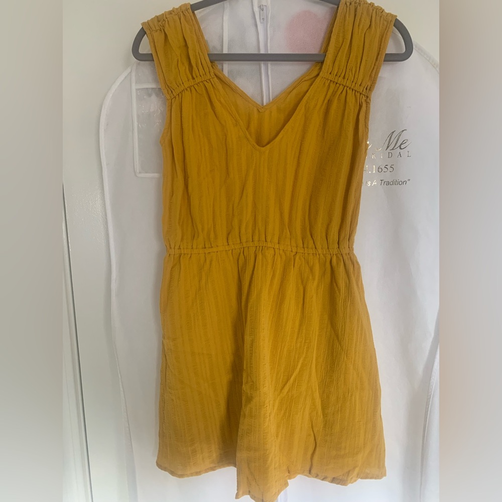 Yellow Mini Dress - Picture 2 of 2